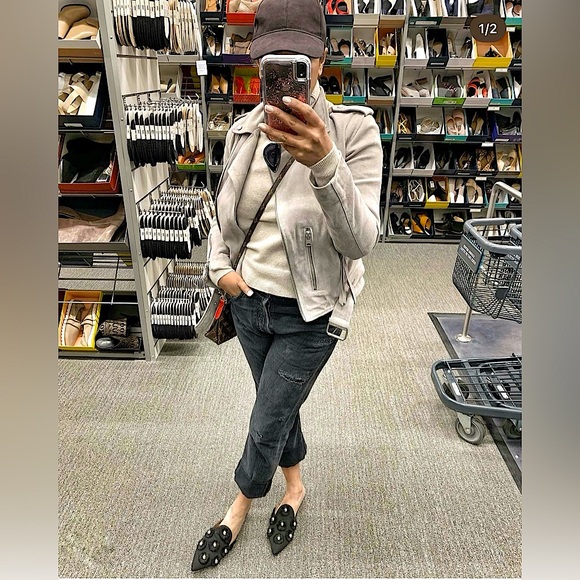 ALLSAINTS SUEDE BALFERN BIKER JACKET - Picture 9 of 17